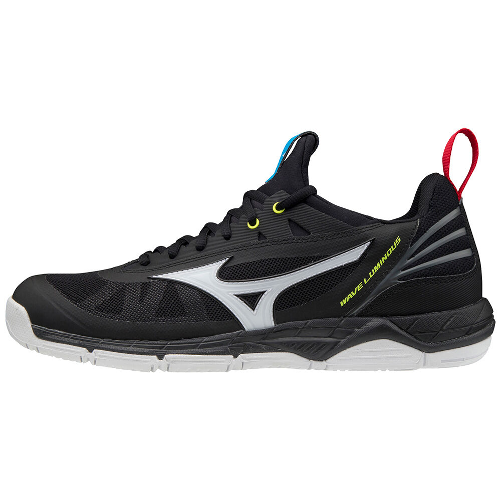 Tenis Para Voleibol Mizuno Wave Luminous Para Hombre Negros/Blancos/Amarillos 7561930-NF